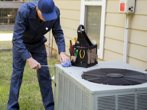 AC installation in Corona, CA